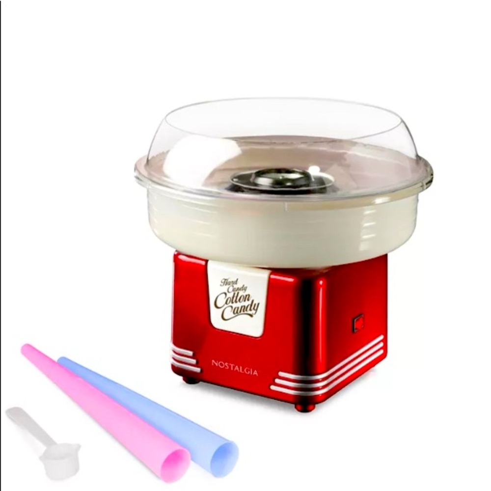 COTTON CANDY MACHINE COMES WITH SCOOPER AND CONE